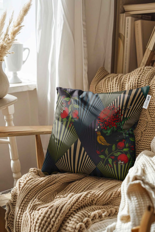 cuscino quadrato nippon 50X50 - PINK MARTINI