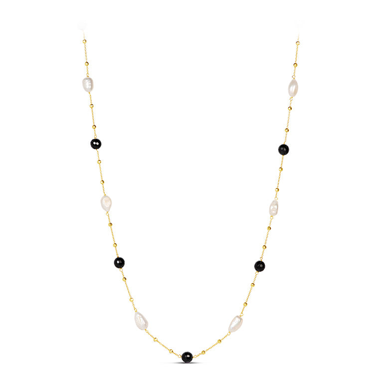 COLLANA LUNGA - Chloé Black