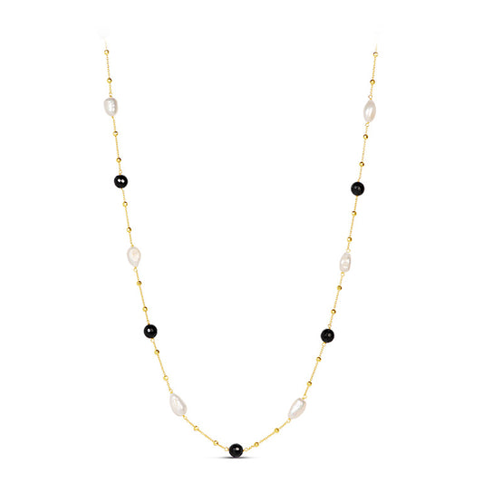 COLLANA LUNGA - Chloé Black