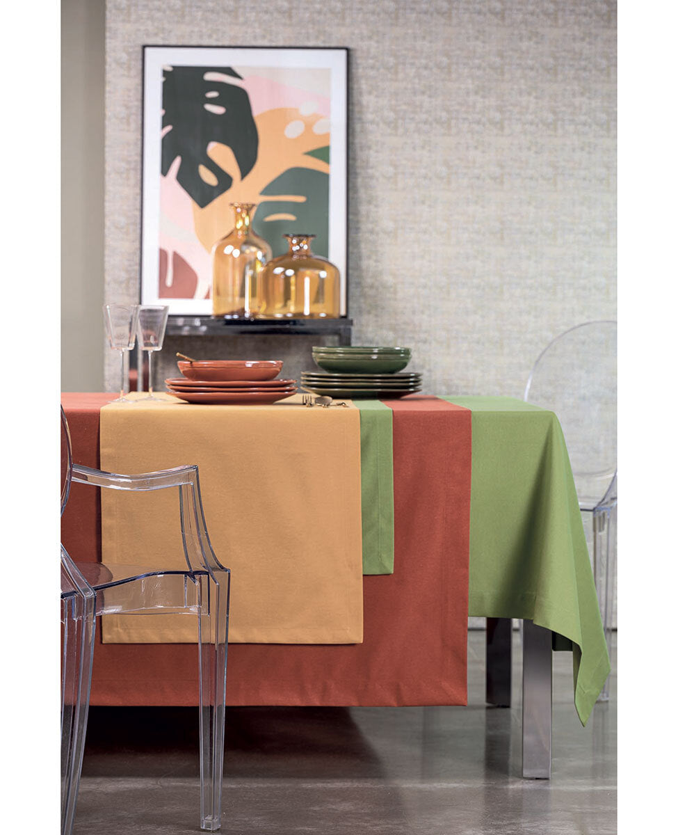 TOVAGLIA COLOR SENAPE 160X230