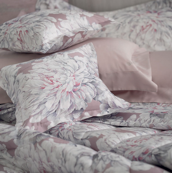 BLUMARINE COPPIA CUSCINI SOGNI 48X48 COL.PERLA