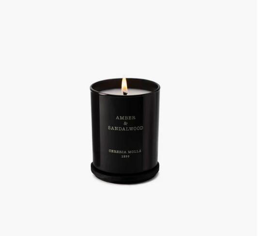 Vela Amber & Sandalwood 230gr - CERERIA MOLLÀ