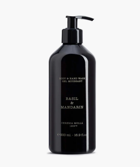 Sapone Corpo Basilico e Mandarino 500ml - CERERIA MOLLÀ
