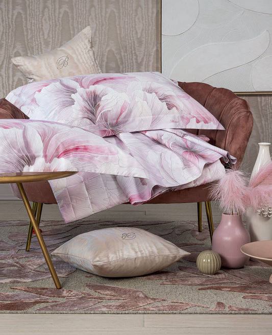 BLUMARINE COPRIPIUMINO MATRIMONIALE COLORE ROSA