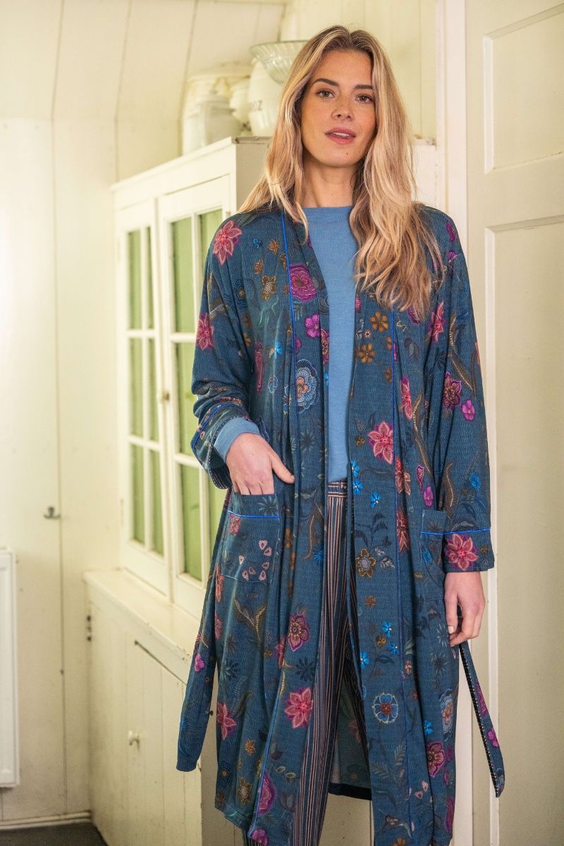 PIP STUDIO NISHA KIMONO BLU TG L
